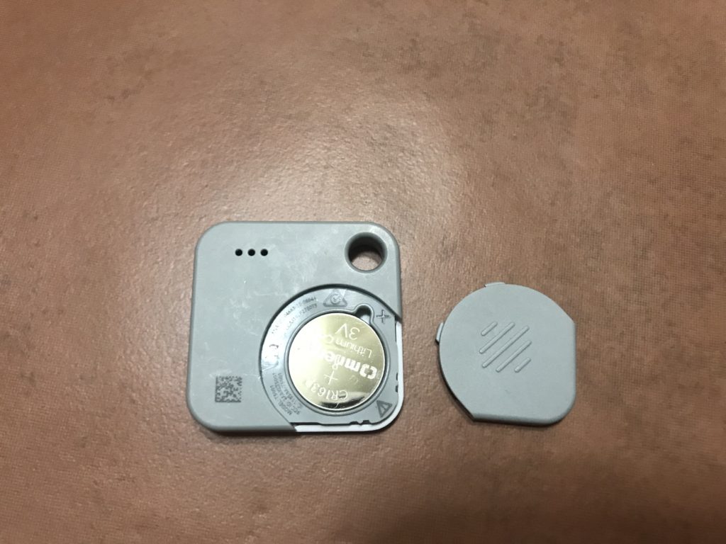 タイルメイト 電池